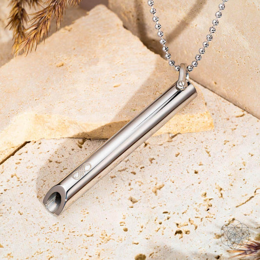 BREATHE. and Cycle Breaker - Mindfulness Breathing Necklaces